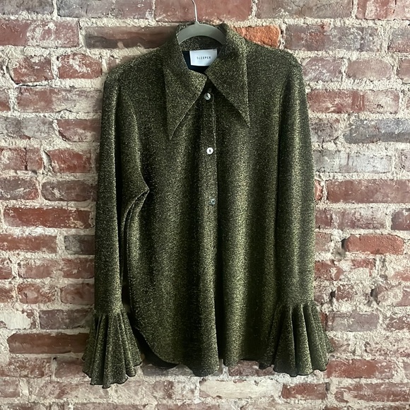 Sleeper | Saturn Golden Green Lounge Set | Size M - Picture 4 of 15